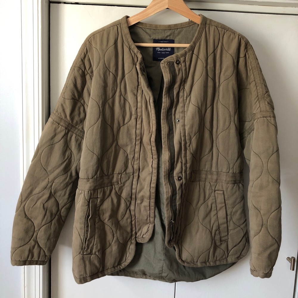 Madewell quilted cotton jacket